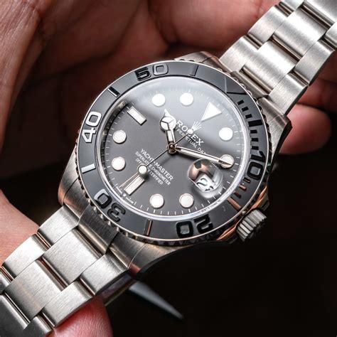 rolex yacht master i stainless mens|rolex yacht master 42 investment.